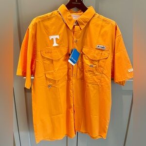 NWT Tennessee Volunteers Orange Button Down - Men’s Large